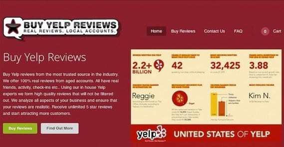 Buy Yelp Reviews Website