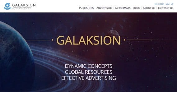 Galaksion Homepage